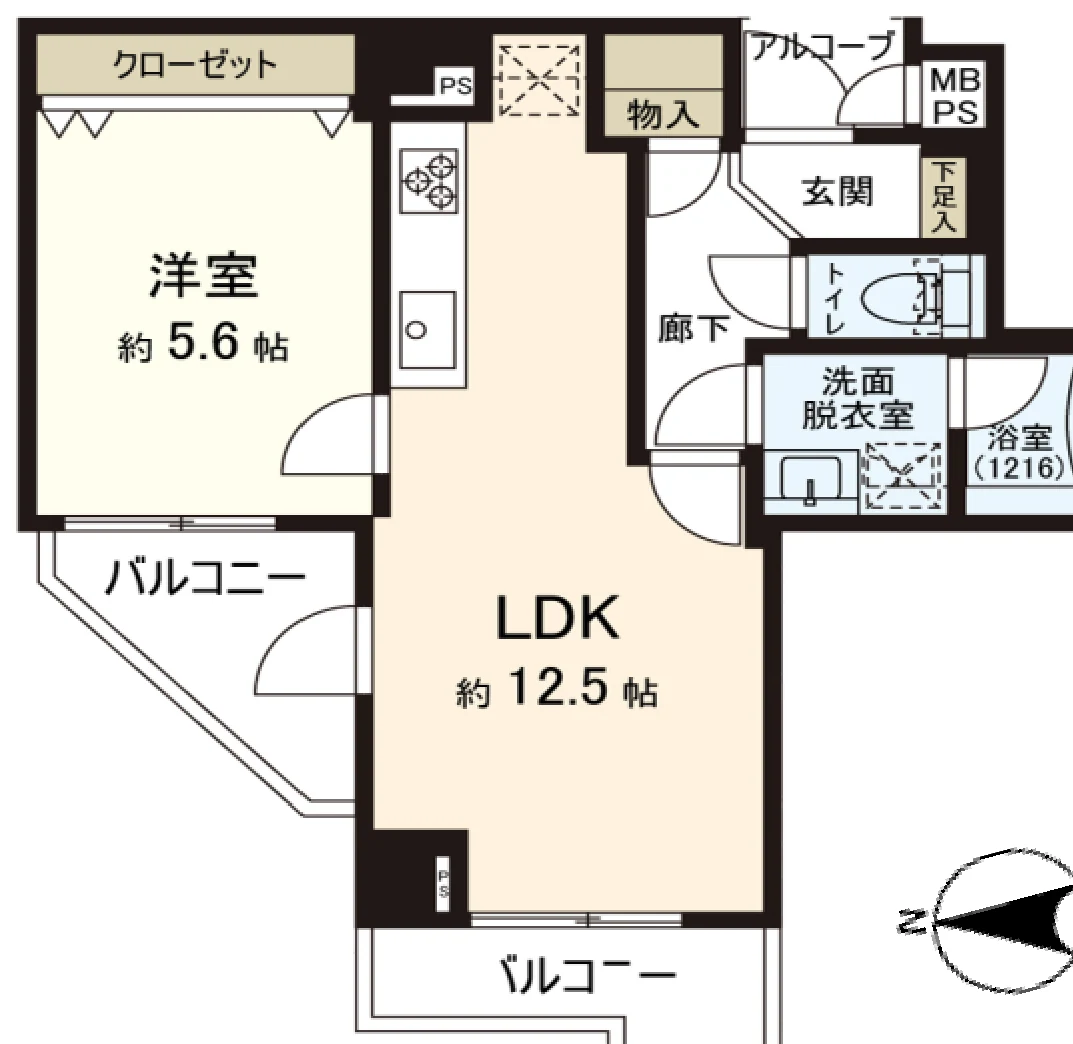 世田谷站5分 全新翻新1LDK　2