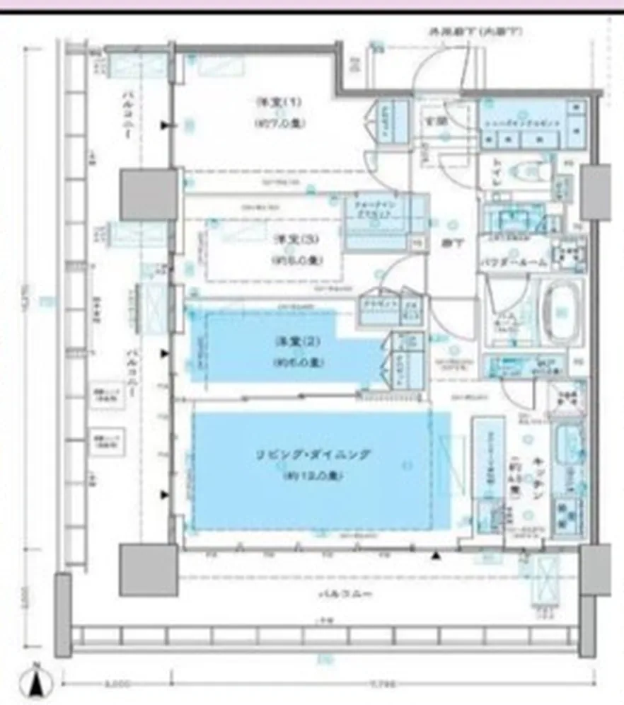 【新築】CITY TOWER THE RAINBOW 港区海岸・高層階　2