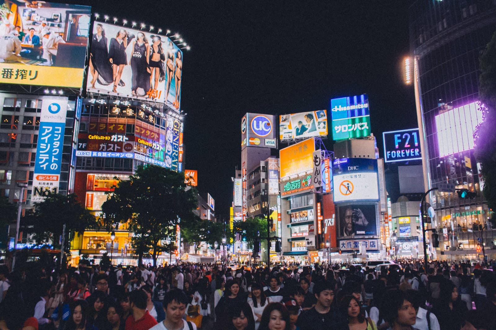 渋谷夜景